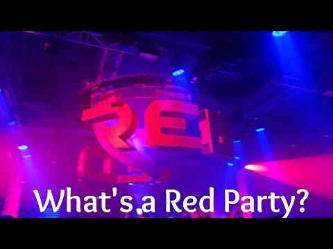 What's a Red Party?? Another Fun Night On The Harmony of the Seas