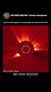 NASA and a cosmic Death sentence…🌞 #shorts #sun #nasa #comet