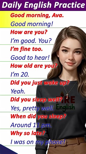 🔥100 English Conversation Practice for Beginners to advanced level how to greet in English (1) | Fire English