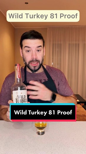 Wild Turkey 81 Proof 🥃 #whiskey #american #bourbon #kentuckystraightbourbon #wildturkey