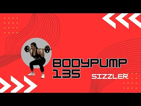 LES MILLS l BODYPUMP 135 SIZZLER