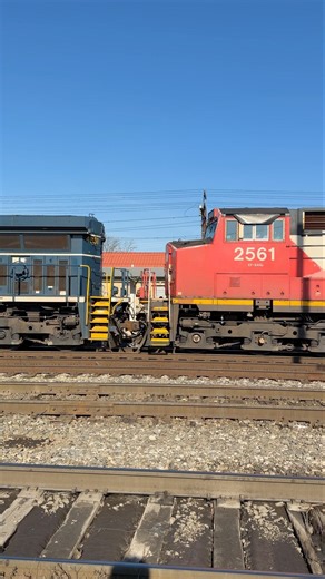 The NS “TAG” heritage unit against Homewood shoving cars before halting #train #norfolksouthern #fyp