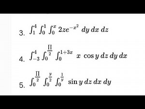 Triple Integrals | Calculus 3 | Definite Integral | Lesson 2