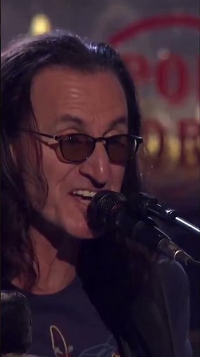 Rush with "Tom Sawyer" from their Rock and Roll Hall of Fame Induction Ceremony
