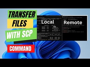How to Use SCP Command to Copy Files From Windows 11 to Remote Machine