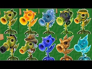 Plants vs Zombies Garden Warfare 2: All Peashooter Pvzgw2: Gameplay 2016