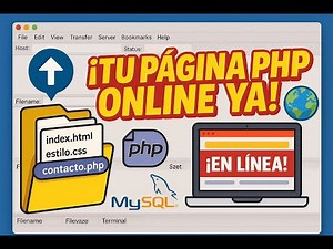How to upload your PHP project with a database to free or paid hosting.