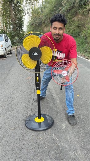 Mini Fan Vs Big Stand Fan Unboxing And Testing😍