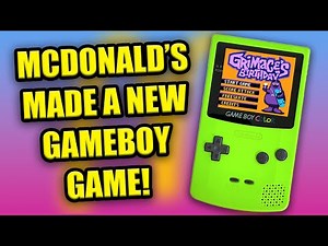 Check Out This New Gameboy Game From McDonald’s… ITS AWESOME!