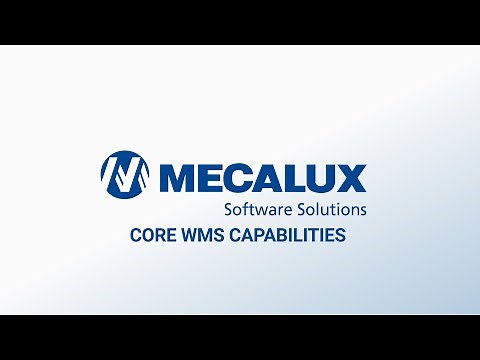 Easy WMS - Core WMS capabilities
