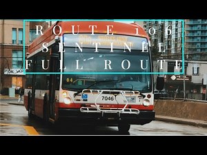 TTC 106 Sentinel (3564, 2019 NovaBus LFS HEV) Pionner Village to Sheppard West Station