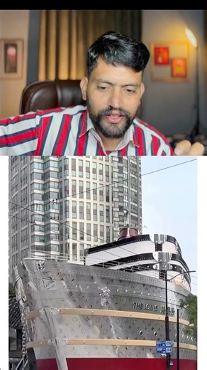 LV made ship shape building🤯