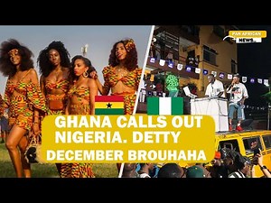 Some Ghanaians call out Nigerians for messing up their Detty December...