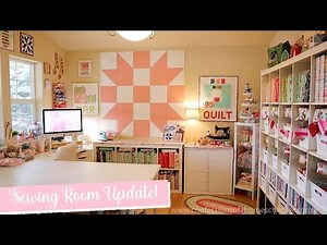 Sewing Room Makeover! (NEW Felt Right Design Wall!)