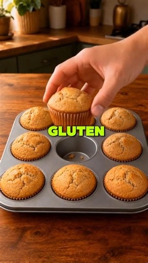 Day 11 | Making Soft sugar-free gluten-free peanut butter banana protein muffins. #muffins #cooking