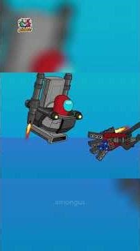 1️⃣ Among Us Mecha Battle 💥 | Crewmate vs Impostor in 2D Chaos