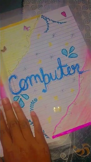 file front page design idea 🤍☄️✌️🌿