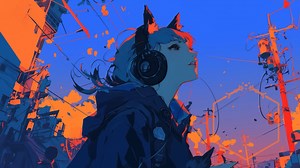 【Lofi Playlist】在黄昏追一场蓝色的梦丨超治愈lofi hip-hop 氛围感轻音乐丨CHILL白噪音 ｜ LOFI VIBE电台