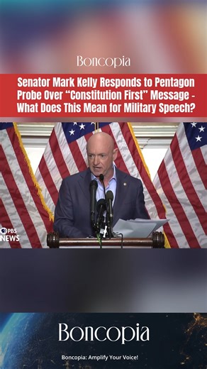 Senator Mark Kelly Responds to Pentagon Probe Over “Constitution First” Message – What Does This Mean for Military Speech? A sitting U.S. senator and retired Navy captain is under investigation after urging troops to follow the Constitution and lawful orders only. The exchange has sparked wide discussion about free speech, military duty, and civil-military norms. Everyone seems to have an opinion—respectful dialogue is needed now more than ever. What do you think the line should be between polit