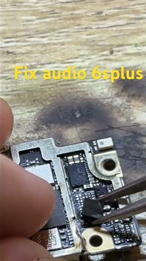 Reviving a MuteiPhone 6s Plus:The Secret Life of the Audio IC Chip-Hồi Sinh" iPhone 6s Plus Câm