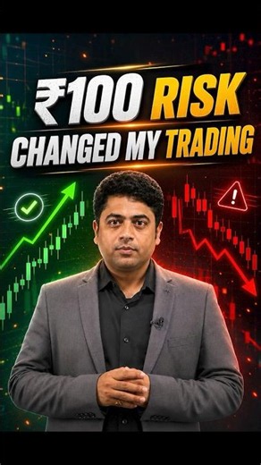 How a ₹100 Risk Changed My Trading Entirely! | Intraday Secret 🚀
