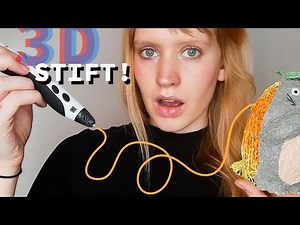 Ich benutze zum aller ersten mal einen 3D-STIFT!