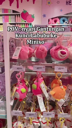 POV : nyari Gantungan Kunci Labubu ke Miniso