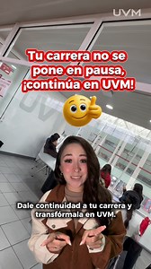 ¿Tienes materias ya cursadas y no sabes qué hacer con ellas? 🎓 En UVM puedes revalidarlas hasta en un 100% en sólo 24 horas. 👌🏻 ¡Aprovecha tu esfuerzo y continúa tu carrera sin empezar de cero! 📚 #UVM #RevalidaEnUVM #EstudiaEnUVM | UVM