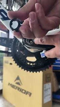 Shimano Dura Ace Crankset with PM Disassembly #fyi #fy #fyp #shimano #duraace #bikelife #maintenace