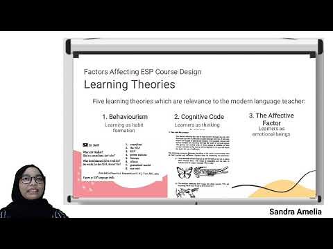 ESP Course Design- Factors Affecting ESP Design (Learning Theories, Needs Analysis)