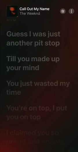 Call Out My Name - The Weeknd: Lyrics and Meaning