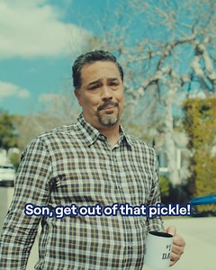 Got a flat tire? Looks like you’re in a pickle. Get more with GEICO motorcycle insurance. | GEICO