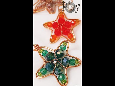 Starfish | Animals | Pendant | Crystal | Spherical stone with hole @LanAnhHandmade 767 #Shorts