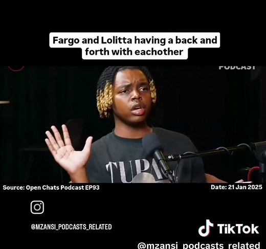 Fargo and Lolitta have a back and forth with eachother on Open Chats Podcast #southafrica #southafricatiktok #southafricatiktok🇿🇦 #mzansi #mzansitiktok #mzansitiktok🇿🇦 #mzansistreets #mzansimemes #amapiano #celebrities #openchatspodcast | Amapiano | Podcasts | South Africa