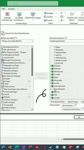 Entwicklertools in Excel aktivieren #excel #exceltutorial
