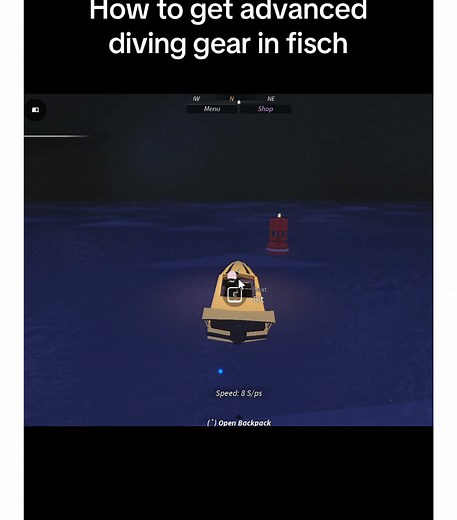 How to get advanced diving gear in #fisch #divinggear #advanceddivinggear #roblox #fish #crab