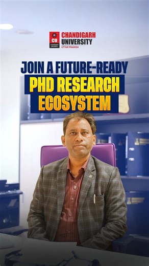 Chandigarh University UP on Instagram: "Shape the future through advanced research with the School of Computer Science Engineering, Chandigarh University, Uttar Pradesh’s PhD program in Computer Science across core and interdisciplinary domains, including Cyber Security, Artificial Intelligence, machine learning, blockchain technologies, Cloud computing, and empower yourself to solve real-world challenges with innovation and impact. A strong research ecosystem at Chandigarh University UP, featur