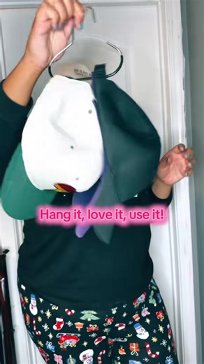Watch how easily these hangers hold my purses in place. No slipping, no stretched straps, no clutter — just a clean, organized way to store your bags on a regular hanger. This is the simplest closet upgrade and it makes such a difference. #ClosetOrganization #HangerHack #HomeEssentials #TikTokMadeMeBuyIt #hats