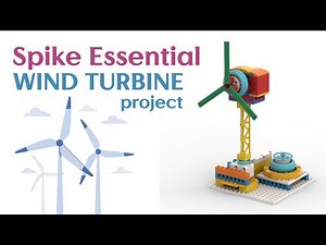 Wind Turbine Lego Spike Essential