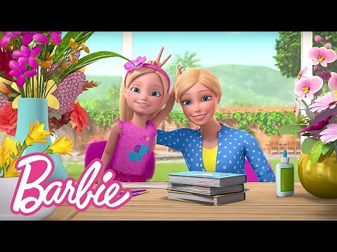 Barbie Deutsch | ✍🏽 DIY DANKESKARTEN mit GEPRESSTEN BLUMEN 🌼 | Barbie Vlogs