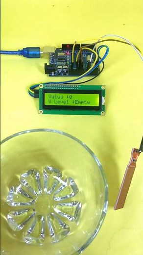 water level indicator project using arduino #arduino #shorts