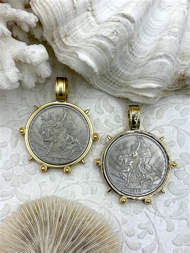 Reproduction Peso Silver Coin Pendant, Coin Bezel, Mexican Coin, Horse Coin, Horse Pendant, Equestrian Pendant, Equestrian Coin. Fast Ship - Etsy