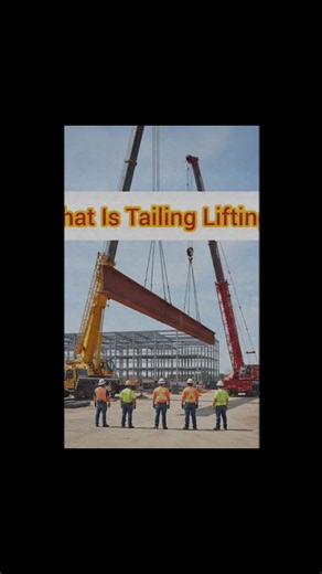 What Is Tailing Lifting? 📌 Explanation Tailing lift is used to rotate long loads from horizontal to vertical position. 🔧 Why Used • Maintain balance • Prevent damage 🧠 Example Two cranes lifting a long steel column to stand it upright safely. #TailingLift #HeavyLifting #CraneOperation #LiftingSafety #fblifestylechallenge Follow the Peshawar Crane channel on WhatsApp: https://whatsapp.com/channel/0029VbBTeE20bIdwDMAW1F1R