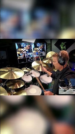 Epic Drum Solo: See the Full Kit Up Close! #shorts