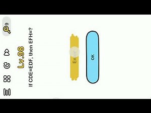 Brain Out Level 104 || IF CDE=EDF, Then EFH=?