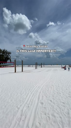 Ever wonder why the sand on Florida’s Gulf Coast is so white? 🏖️ It’s not imported — it’s made of pure quartz crystals that washed down from the Appalachian Mountains thousands of years ago! ⛰️ Over time, they settled here, creating that soft, powdery sand that stays cool under your feet 🤍 #finestfloridabeaches #siestakey #Florida #exploreflorida #siestakeybeach #FunBeachFact #FloridaBeaches #GulfCoastMagic #DidYouKnow #GulfCoastFlorida #WhiteSandBeaches #BeachFacts #FloridaNature #CoastalLife