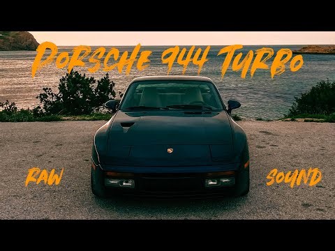 Porsche 944 Turbo Sunrise Drive | Raw Sound 4K
