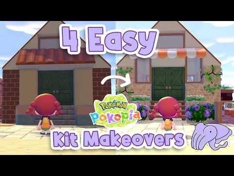 Pokemon Pokopia Design Ideas: 4 Easy Block Kit Makeovers