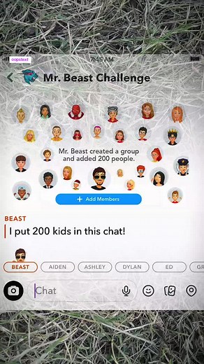 MrBeast Snapchat Challenge Explained