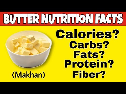 ✅Nutrition Facts of Butter || Health Benefits of Butter